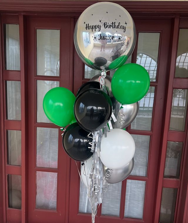 Arreglo de globo con helio santo domingo