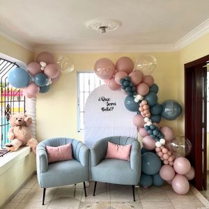 Decoracion para gender reveal en santo domingo