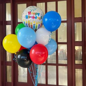 Globos con Helion en Santo Domingo - Mix color, feliz cumpleaños