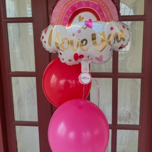 Globos con Helion en Santo Domingo Este - Arreglo de globos para san valentin
